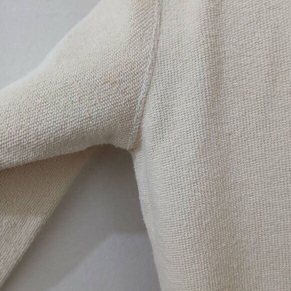 J wanderson mens large beige hoodie pullover sweatshirt cream - Picture 4 of 9